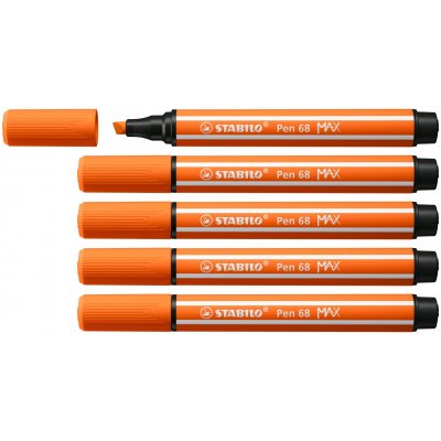Pen 68 MAX rotulador Naranja 5 pieza(s)
