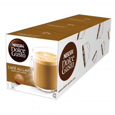 PAQUETE 16 CAPS.DOLCE GUSTO CAFE CON LECHE 12486521