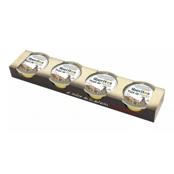 Paté de Perdiz de Monte Iberitos 4x23Grs