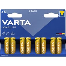 Varta Longlife AA Bater?a de un solo uso Dióxido de manganeso y zinc (Zn/MnO2)