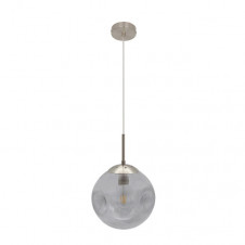 Colgante Pinap 1xe27 Niquel/ahumado Regx25x25 Cm