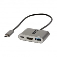 ADAPTADOR MULTIPUERTOS USB C, USB TIPO C A HDMI