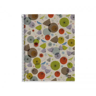 NOTEBOOK 4 MIQUEL RIUS ECOBIRDS A4 5X5 120H