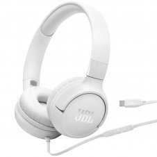 Jbl Tune 520C Auricular Inalámbrico con Conexión USB-C Blanco