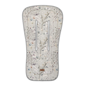 Funda antisudor para cochecito Secret Garden Gris