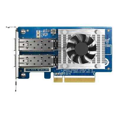 Tarjeta red qnap qxg - 25g2sf - cx6 2x sfp28 pci express 4.0