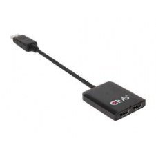 Hub Mst Club 3d Displayport 1.2 Dual Negro