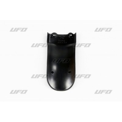 Faldilla protectora de amortiguador trasero UFO negro Kawasaki KX85 KA03786#001