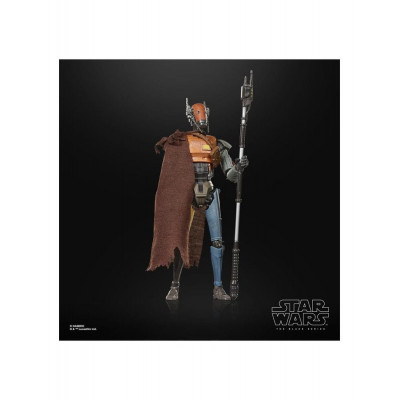 Figura hasbro star wars the black series the mandalorian and grogu mercenary guard droid