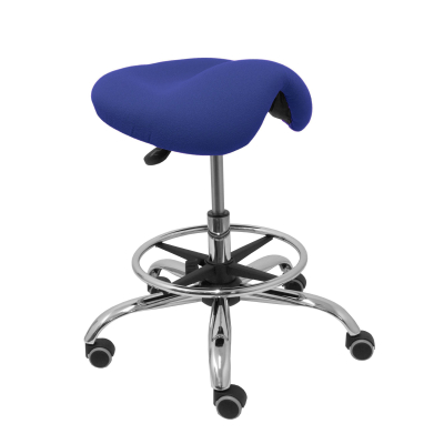 Taburete Zarza sin respaldo bali azul