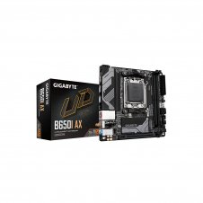 GIGABYTE B650I AX Placa base - AMD Ryzen serie 9000, VRM de 5+2+1 fases, hasta 6400 MHz DDR5 (OC), 1xPCIe 4.0 M.2, LAN 2,5 GbE, WIFI 6E, USB 3.2 Gen 2