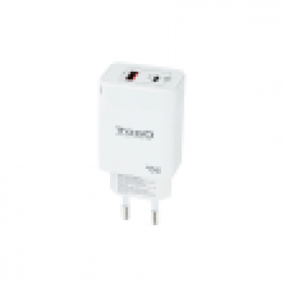 CARGADOR DE PARED TOOQ GAN USB C PD USB-A QC 45W
