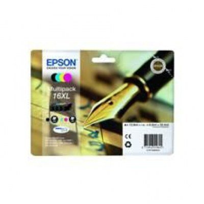 Multipack tinta epson t163640 xl wf - 2010 - 2510 - 2520 - 2530 - 2540 - pluma