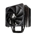 VENTILADOR CON DISIPADOR PARA CPU ABYSM SNOW IV 120mm COLOR NEGRO