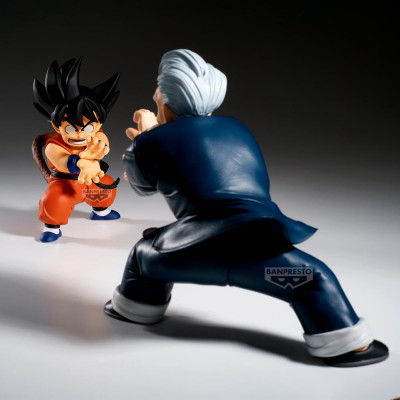 Figura banpresto dragon ball match makers jackie chun(vs son goku) 13cm