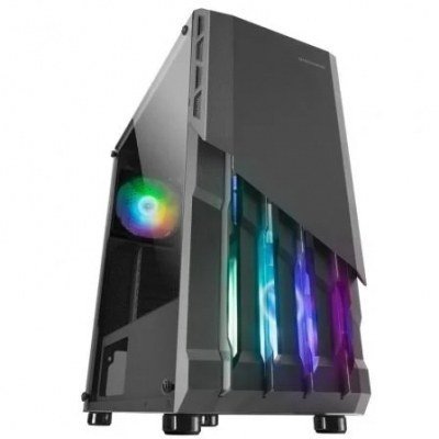 Caja Gaming Semitorre Mars Gaming MCX2/ Negro