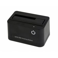 Gembird HD32-U2S-5 Docking station para disco duro 2.5/3.5 usb 2.0 Type-B negro