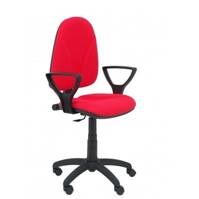 Silla Algarra CP bali rojo brazos fijos