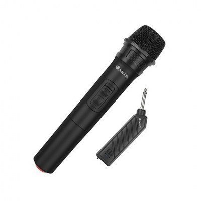 Micrófono ngs wireless dinámico vocal singer air6h de uso - uni - direccional - receptor - inalambric