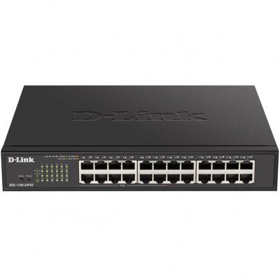 Switch d - link 24 puertos 10 - 100 - 1000 gestionable poe 12puertos
