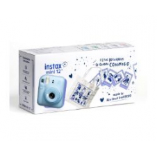 Cámara Fujifilm Instax mini 12 Kit Navidad Pastel Blue