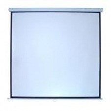 PANTALLA MULTIMEDIA SCREEN MSC-244 BCO 136 DIAGONAL FORMATO 1:1 COLOR BLANCO MATE P/COLGAR MANUAL