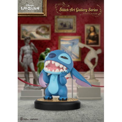 Figura beast kingdom mini egg attack disney art gallery stitch grito