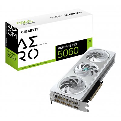 RTX 5060 8GB GIGABYTE AERO OC 8GB GDDR7 3 Fan