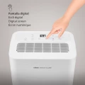 Deshumidificador Ufesa Deshumidificador Wellness Dry 2000 para estancias hasta 40 m2, 12 litros/día, depósito 2 litros, 47 dB, secado de ropa, blanco - imagen 4