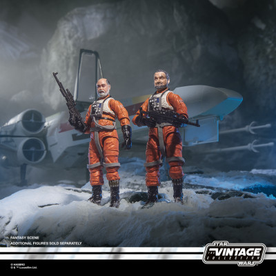 Set figuras hasbro star wars the vintage collection the mandalorian trapper wolf -frog lady &carson teva