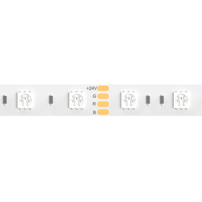 Tira LED RGB 24Vdc 14,4W/m 60LED/m IP20 20m PRO