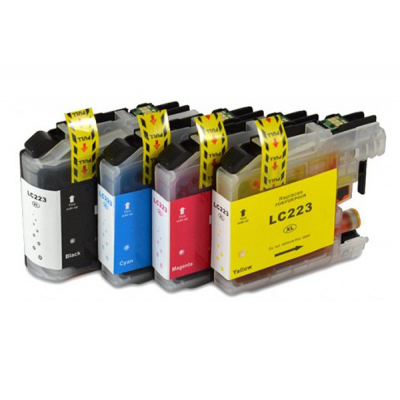 Brother LC223/LC221 Amarillo Cartucho de Tinta Generico - Reemplaza LC223Y/LC221Y