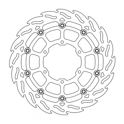 Disco de freno Flame Series MOTO-MASTER 112286