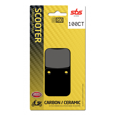 CT Scooter Carbon Tech Organic Brake Pads SBS 100CT