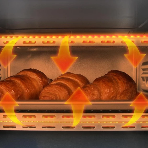 Horno tostador de sobremesa Cecotec Bake&Toast 1090 White, 10 L, 1000 W, 230 °C - imagen 10