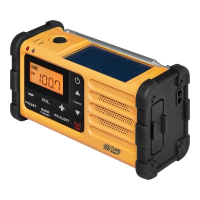 MMR-88 DAB radio Portátil Digital Negro, Amarillo