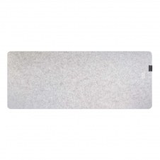 Phoenix sizigia alfombrilla premium de fieltro para escritorio gris xl