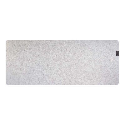Phoenix sizigia alfombrilla premium de fieltro para escritorio gris xl