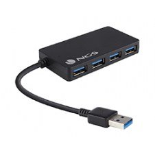 Hub Ngs Usb-a 3.0 A 4xusb-a 3.0 Negro