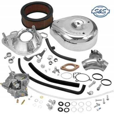 Kit de carburador Super E & G Shorty S+S CYCLE 11-0451