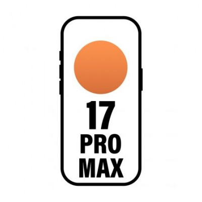 Smartphone Apple iPhone 17 Pro Max 1TB/ 6.9/ 5G/ Naranja cósmico
