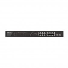 Ruijie Networks RG-ES118GS-P switch No administrado Gigabit Ethernet (10/100/1000) Energía sobre Ethernet (PoE) Negro