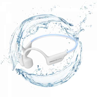 Auriculares de conducción ósea Energy Sistem - Bluetooth 5.4 | 8GB memoria | 11h autonomía | IPX8 | Color blanco