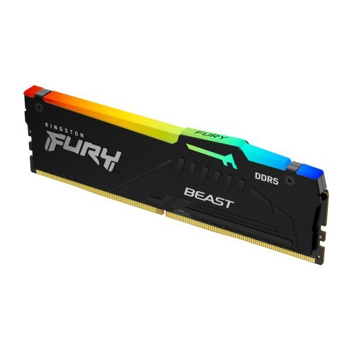 Kingston Technology FURY Beast RGB módulo de memoria 16 GB 1 x 16 GB DDR5 ECC