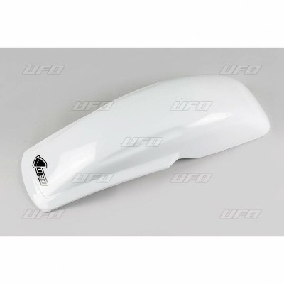 Guardabarros trasero universal UFO 125-250-500 cross-enduro blanco PP01109-041 PP01109#041