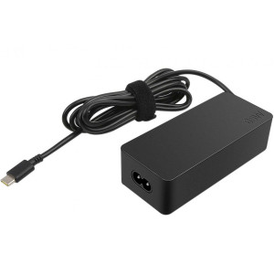 Lenovo USB-C 65W AC Adapter - Adaptador de corriente - CA 100-240 V - 65 vatios - para 14, 14e Chromebook, 500e Chromebook (2nd Gen), ThinkPad E490, T490, T590, X390