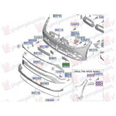 REJILLA PARACHOQUE DELANTERO  2024- (O)