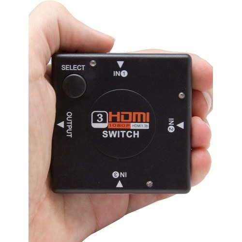 Selector Switch HDMI 3 Entradas Automatico
