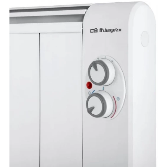 Emisor térmico seco Orbegozo RRM 1010 A, 1.000 W, 6 elementos, 2 potencias, blanco - imagen 3