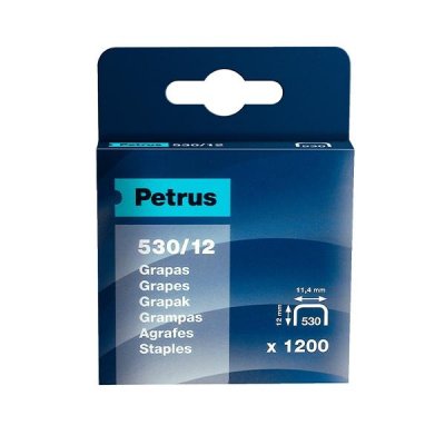 PETRUS C.1200 grapas cobreadas 530/12
